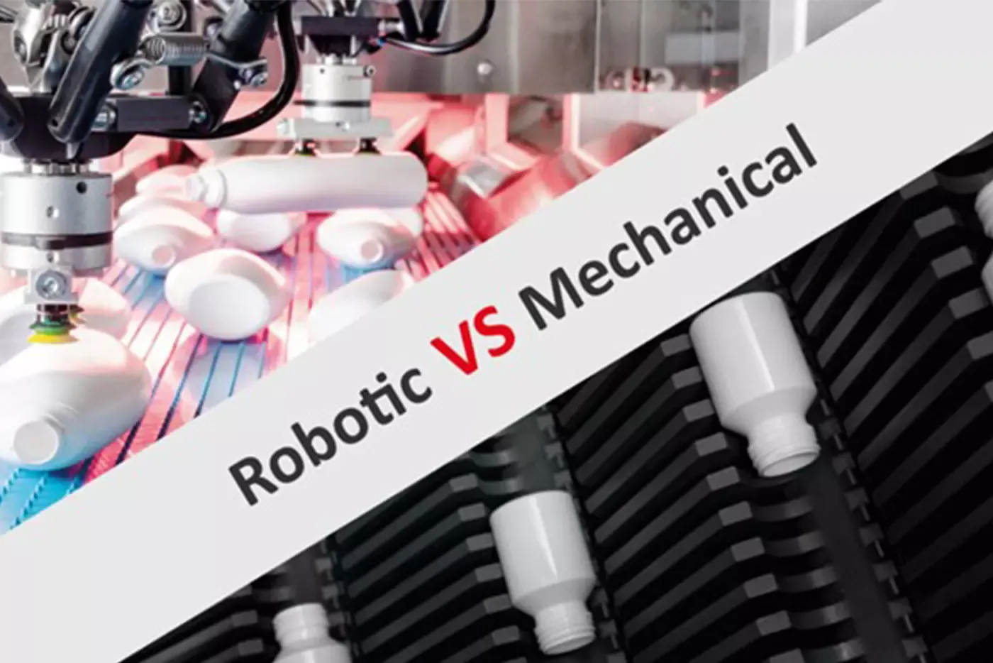 Mechanical or robotic bottle unscrambler: which one fits better my needs?